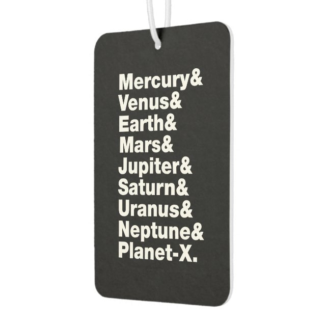 Solar System Car Air Freshener (Left)