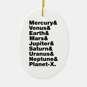 Solar System Ceramic Tree Decoration