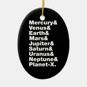 Solar System Ceramic Tree Decoration