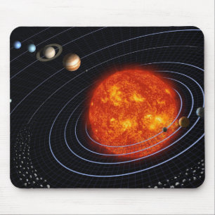 Solar System design Mouse Mat