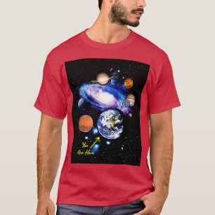 Solar System Funny Planet Space Geek T-Shirt