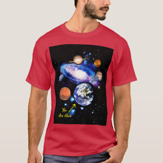 Solar System  Funny Planet Space Geek  T-Shirt