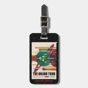 Solar System Grand Tour for space tourism Luggage Tag