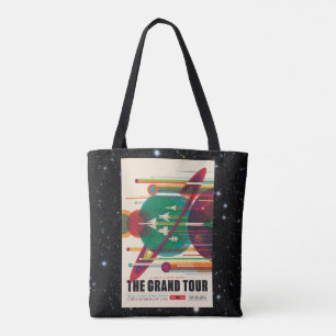 Solar System Grand Tour for space tourism Tote Bag