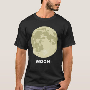 Solar System Group Costumes Giant Earth's Moon T-Shirt