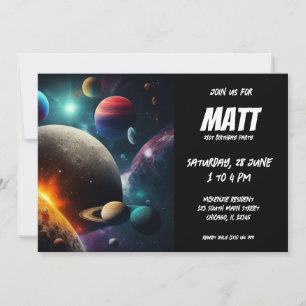 Solar System Invitation