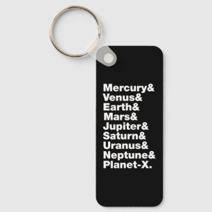 Solar System Key Ring