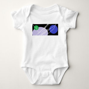 Solar system kids baby bodysuit