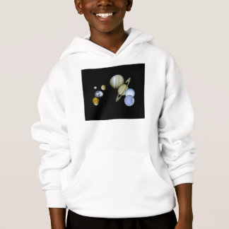 Solar System Kids Hooded Sweatshirt Science gift