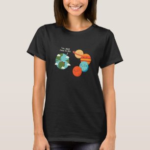 Solar-System Life Earth VS Planets Space Galaxy Co T-Shirt