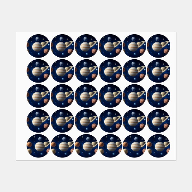 Solar System Montage (Sheet)