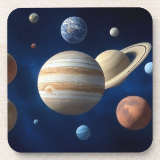 Solar System Montage Coaster