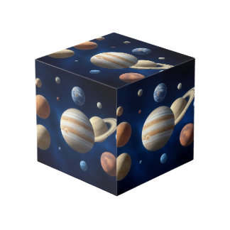Solar System Montage Cube
