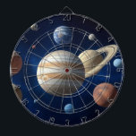 Solar System Montage Dartboard<br><div class="desc">Solar System Montage,  Solar System,  Planets,  generativecontent</div>