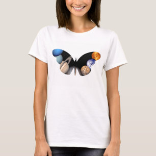 Solar System Montage JPL Planet Photos T-Shirt