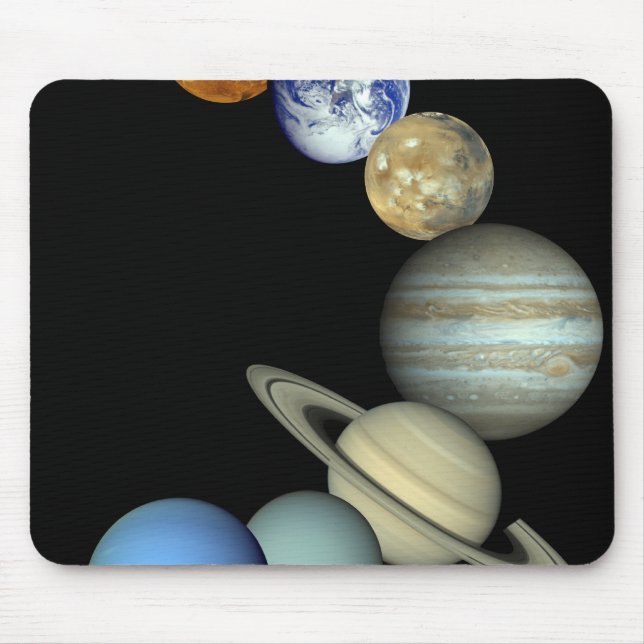 Solar System Montage Mouse Mat (Front)