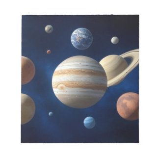 Solar System Montage Notepad
