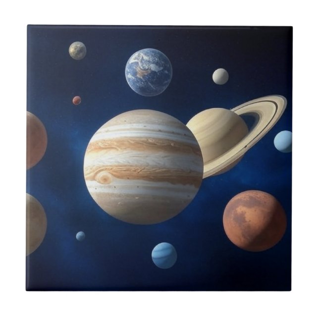 Solar System Montage Tile (Front)