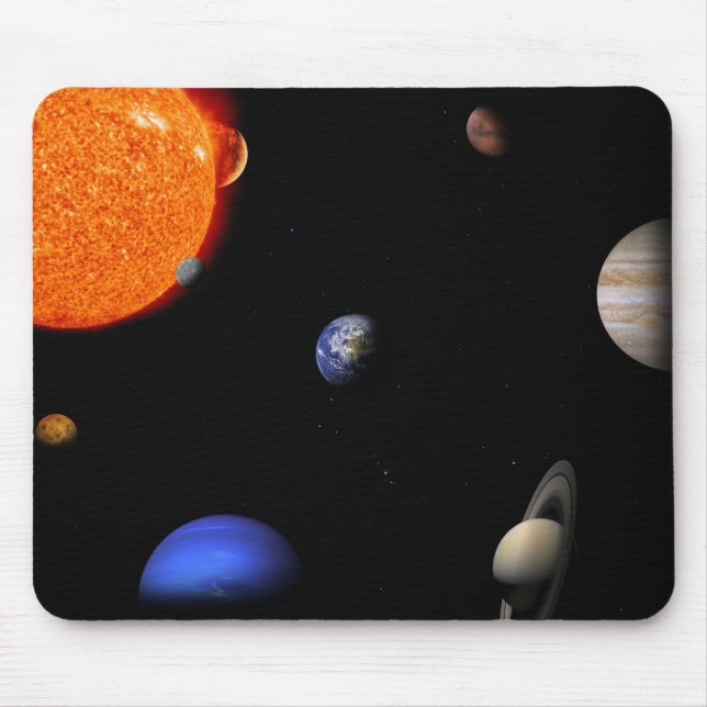 Solar system mouse mat (Front)
