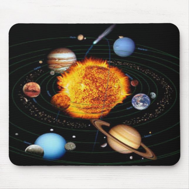 solar system mouse mat (Front)