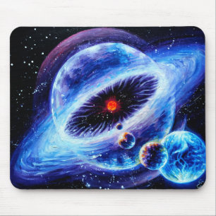 Solar system mouse mat