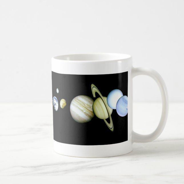 Solar System Mug Space - Astronomy Science gift (Right)