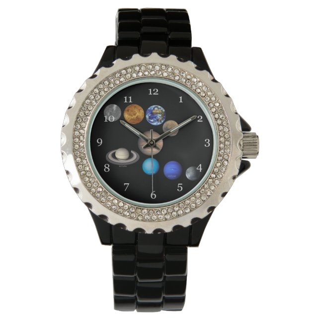Solar system nine planets watch. watch (Front)