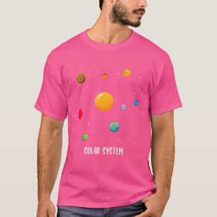 Solar System Planet Science Premium T-Shirt