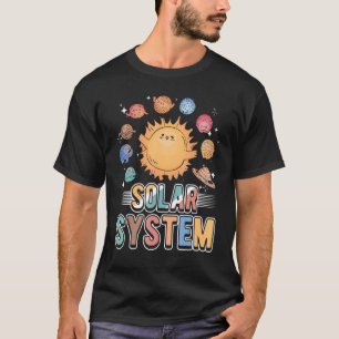 Solar System Planets And Space Scientific 5 T-Shirt