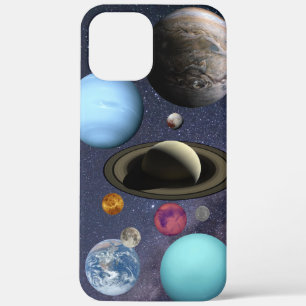 Solar system planets iPhone 12 pro max case
