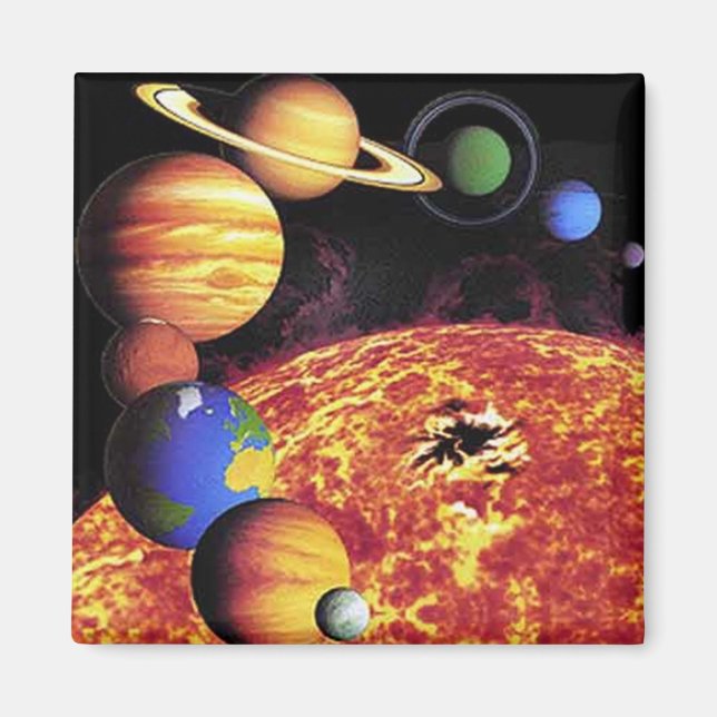 Solar System Planets Magnet (Front)