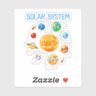 Solar System Planets Science Space Boys Girls STEM