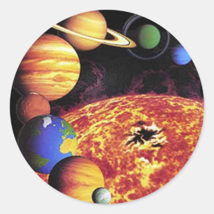 Solar System Planets Sticker