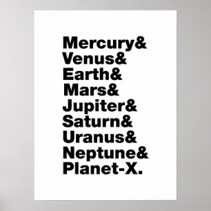 Solar System Poster
