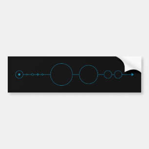solar system scale bumper sticker
