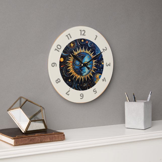Solar System Showcase Clock (Office)
