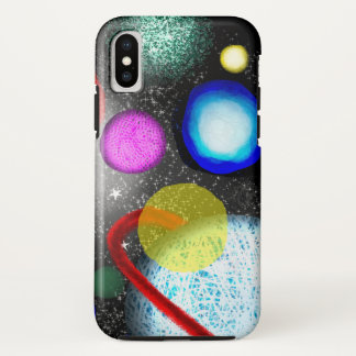 solar system space ovni UFO iPhone X Case