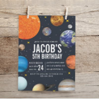Solar System Space-themed Birthday