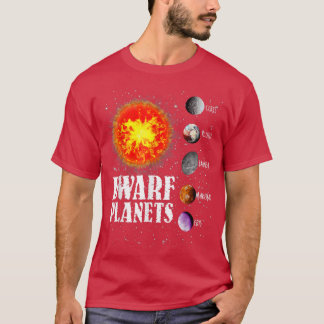 Solar System T  Dwarf Planets Gifts  T-Shirt