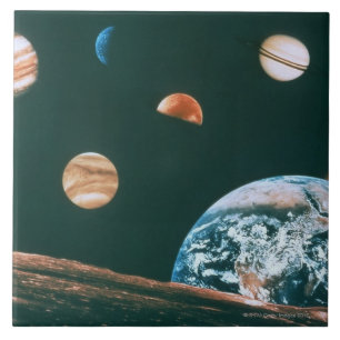 Solar system tile