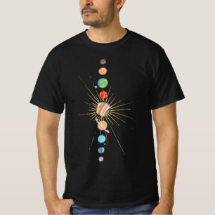 SOLAR SYSTEM VERTICAL T-Shirt