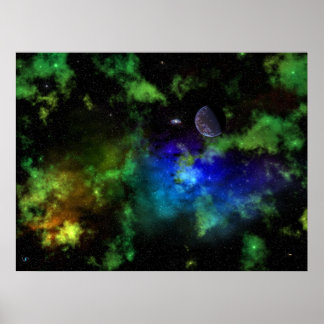 Solar System XC-593 Poster