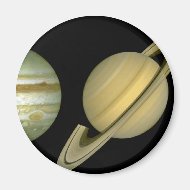 Solar Sytem ~ Long View Magnet (Front)