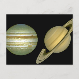 Solar Sytem ~ Long View Postcard