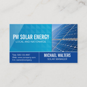 Solar Tech House Power Logo   Energy Business Card
