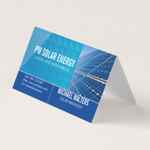 Solar Tech House Power Logo   Energy Business Card