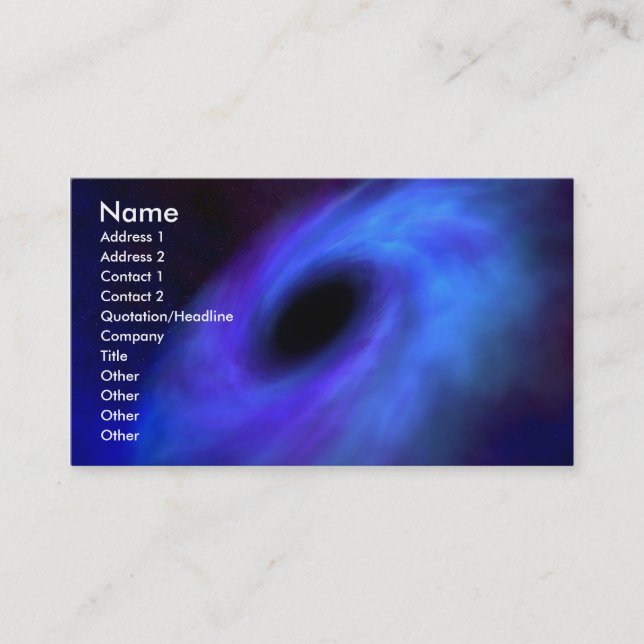 Solar View 16 Business Card (Front)
