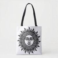 Solar Visage Sigil – Black Sun Emblem