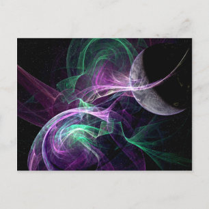 Solar Winds Embrace Postcard