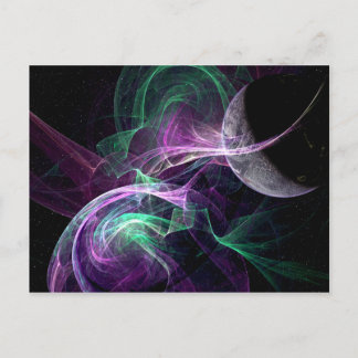 Solar Winds Embrace Postcard